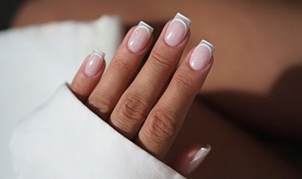 Nails for christening: delicate and charming manicure ideas