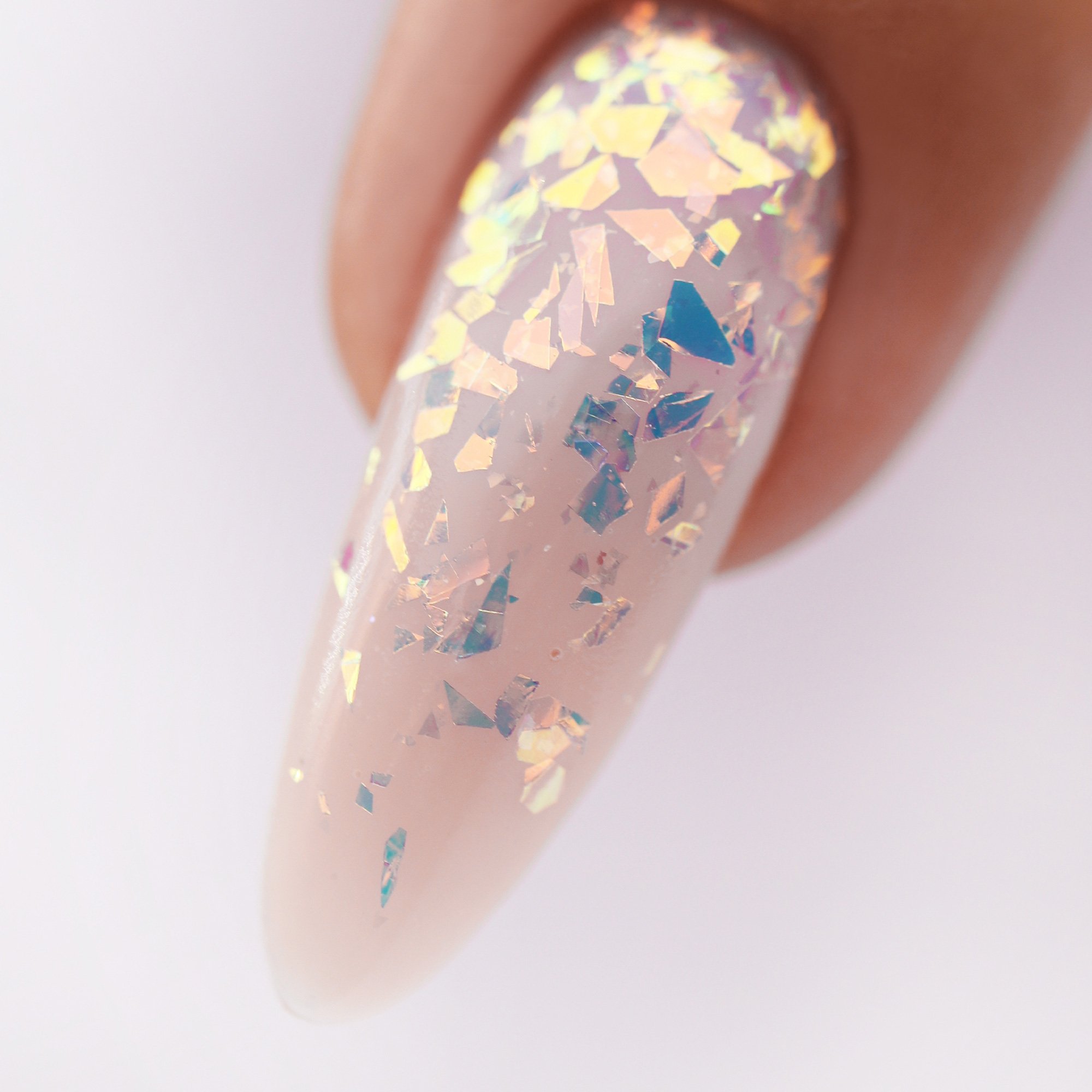 Luxe Nail Art Glitter Confetti Nail Decoration