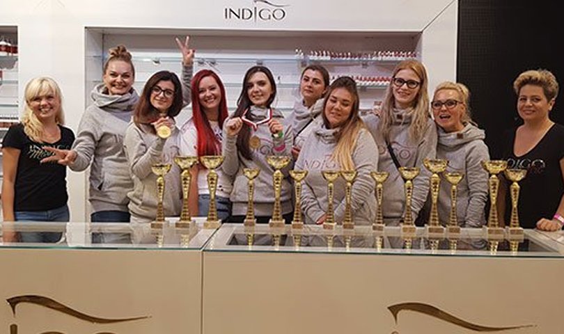 Nailpro Championships 2018: Indigo Team won 16 trophies!